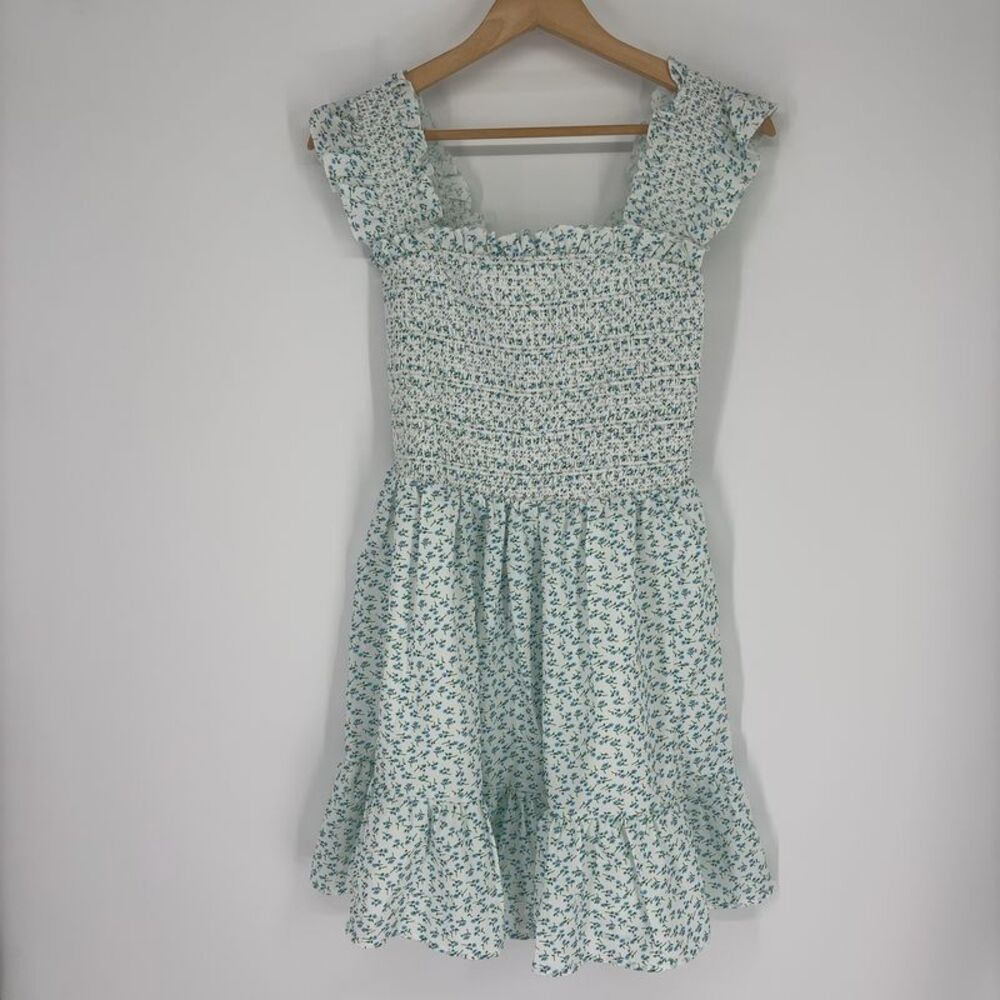 Emma Ruffle Detail Floral Dress